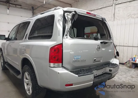 2012 Nissan Armada Sv z USA, uszkodzony, nr VIN 5N1AA0NC3CN614516